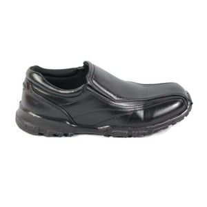 Deer Stags Black Supro Sock Recess Women's Comfort Shoes Slip On Casual 6.5 M